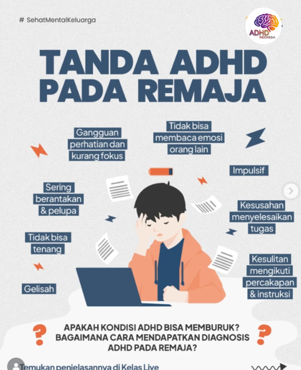 Screening ADHD Non-Diagnostik: Edukasi Awal bagi Orang Tua di Kabupaten Banggai Kepulauan